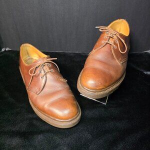 Vintage Dr. Martens Brown Leather Mens Shoes UK DM13328 Sz 8